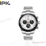 IPK Factory Rolex Daytona Paul Newman 'Blaken' Steel Silver Dial Watch Vintage Style_th.jpg